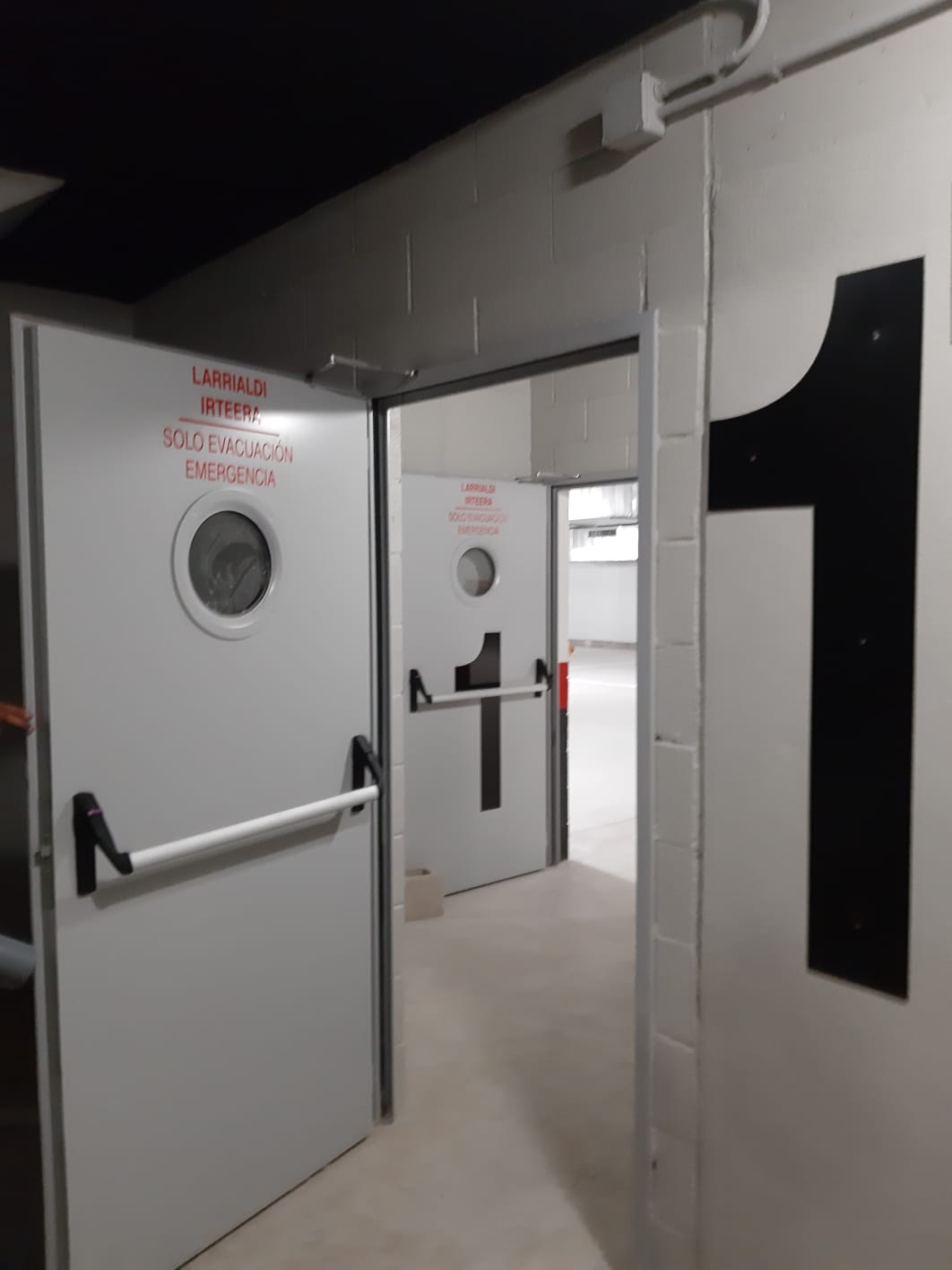 Señalización de garajes en San Sebastián